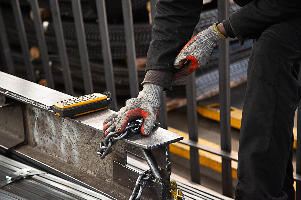 Quality inspection on flat bar output